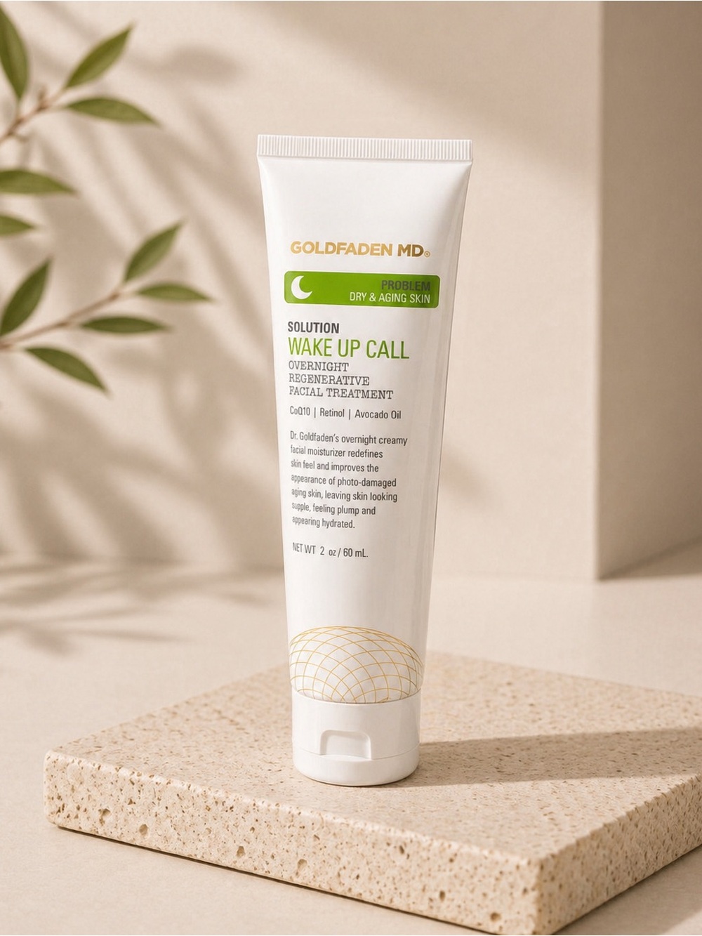 $105 New Goldfaden MD Wake Up Call Overnight Enhancing Treatment